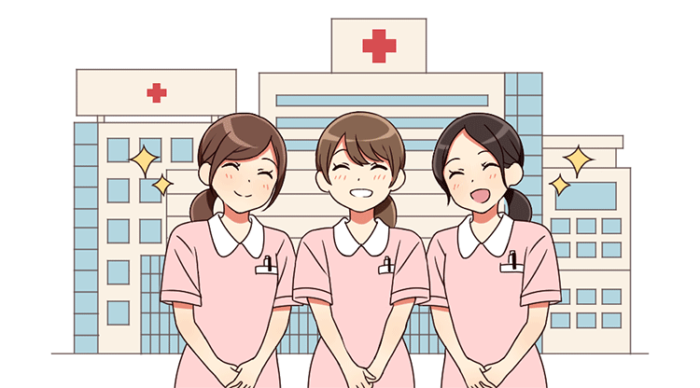 日赤病院で働く看護師